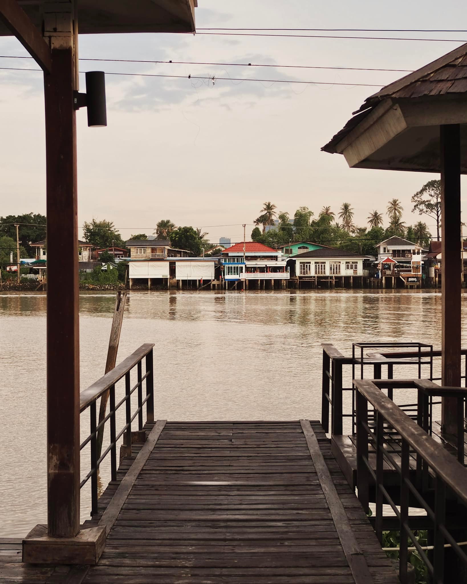 ทางเดินไปยังแม่น้ำเจ้าพระยา